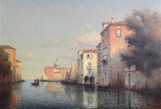§ Noel Bouvard (1912-1975) Venice - evening 26 x 36.5in.